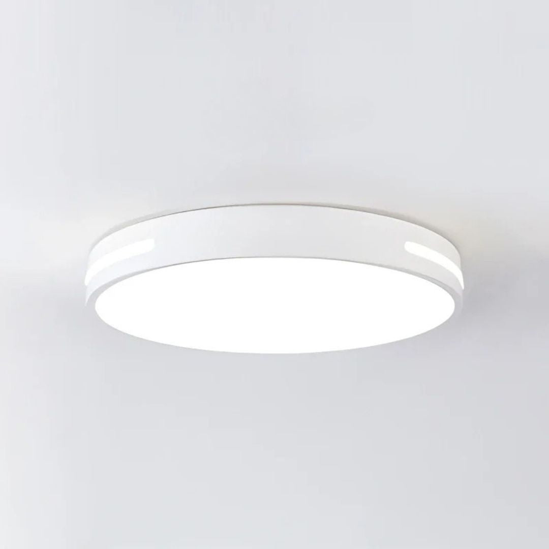 Plafon Led Redondo Sobrepor Modelo Nórdico Ultrafino