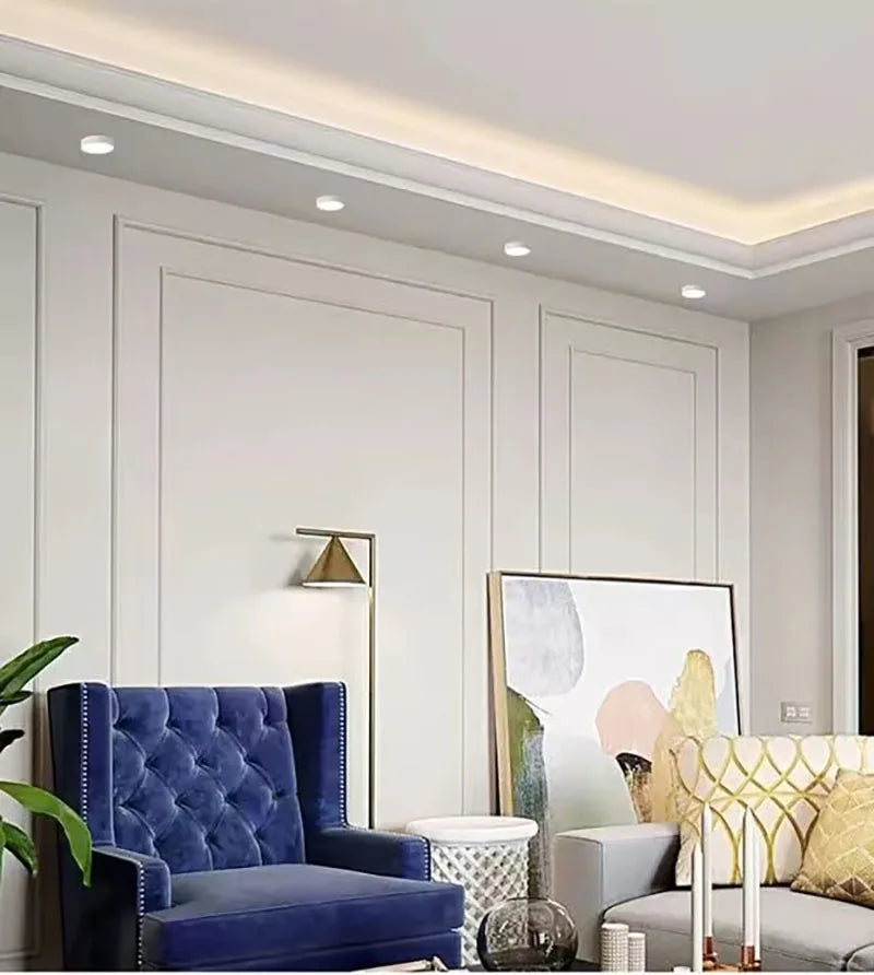 Plafon Led Luminária De Teto Estilo Nórdico Redondo Spot