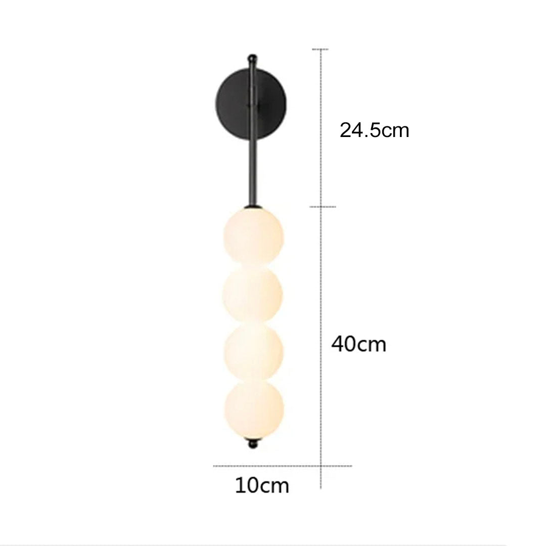 Arandela De Parede Interna Estilo Nórdico Design Minimalista Luz & Design