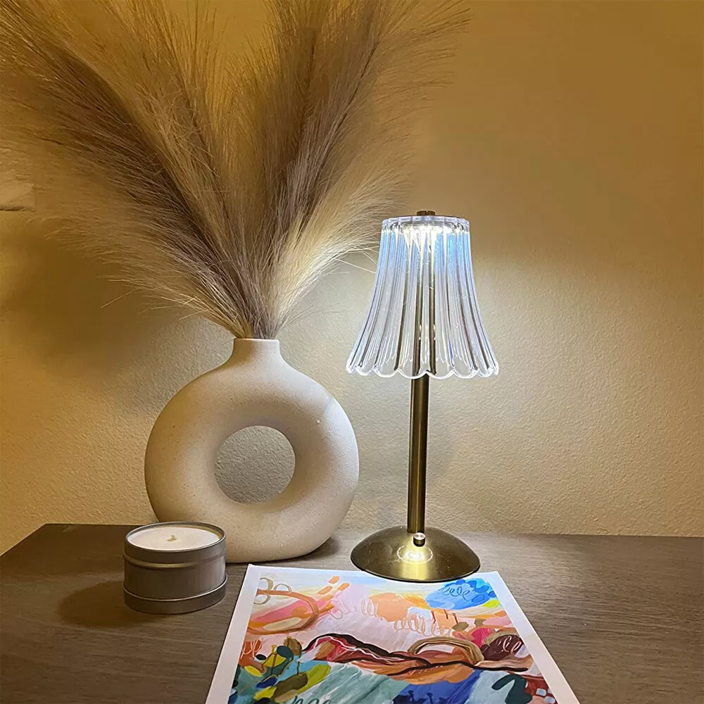Luminária De Mesa Sem Fio Com Barra Led Sensor Toque De Luz Sem Fio
