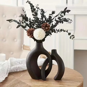 Vaso Decorativo Cerâmica Decoração De Interiores