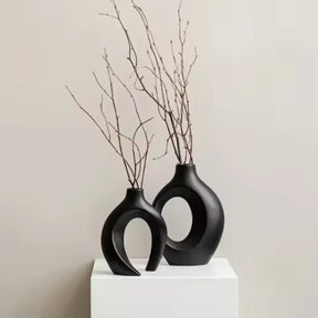 Vaso Decorativo Cerâmica Decoração De Interiores