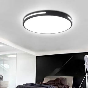 Plafon Led Redondo Sobrepor Modelo Nórdico Ultrafino