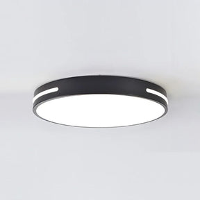 Plafon Led Redondo Sobrepor Modelo Nórdico Ultrafino